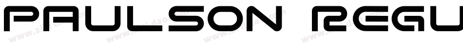Paulson Regular字体转换